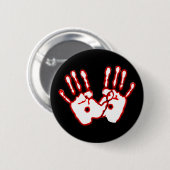 Badge Rond 5 Cm Mains affectueuses - 20h27 de John (Devant & derrière)