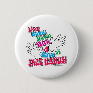 Badge Rond 5 Cm Mains de jazz !