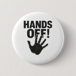 Badge Rond 5 Cm Mains De Mon Pays Mon Corps Medicare Politique Pr
