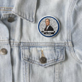 Badge Rond 5 Cm Maire Mike Bloomberg Pin de 2009 NY (En situation)