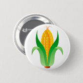 Badge Rond 5 Cm Maïs (Devant & derrière)