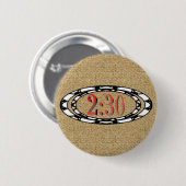 Badge Rond 5 Cm Maïs classique - le dentiste (Devant & derrière)