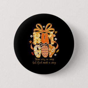 Badge Rond 5 Cm Mais Dieu Prépa Automne Floral Automne Coquette No