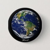 Badge Rond 5 Cm Maison (Devant)
