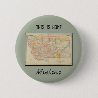 Badge Rond 5 Cm Maison du Montana
