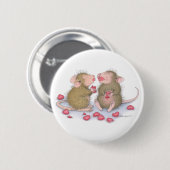 Badge Rond 5 Cm Maison-Souris Designs® - (Devant & derrière)