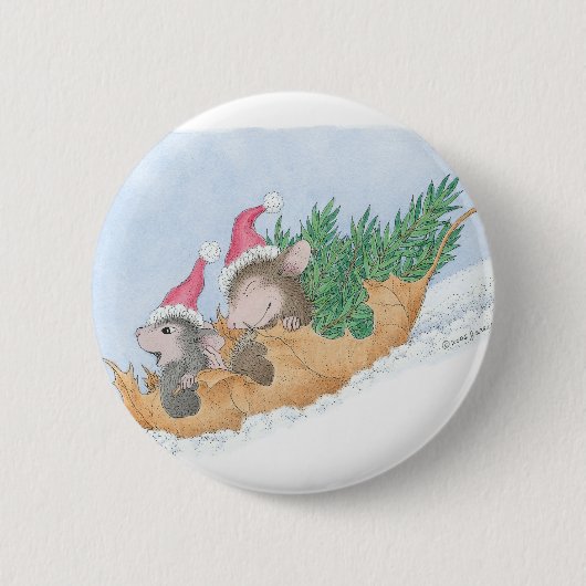 Badge Rond 5 Cm Maison-Souris Designs® (Devant)