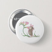 Badge Rond 5 Cm Maison-Souris Designs® - (Devant & derrière)