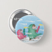 Badge Rond 5 Cm Maison-Souris Designs® (Devant & derrière)