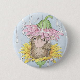 Badge Rond 5 Cm Maison-Souris Designs® - goupilles