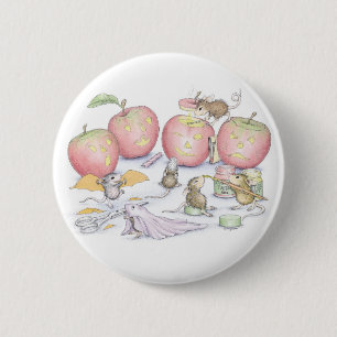 Badge Rond 5 Cm Maison-Souris Designs® - goupilles