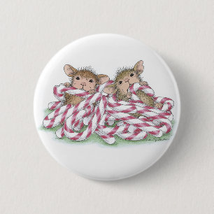 Badge Rond 5 Cm Maison-Souris Designs® - goupilles