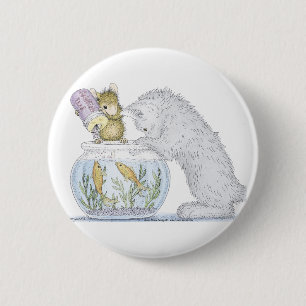 Badge Rond 5 Cm Maison-Souris Designs® - goupilles