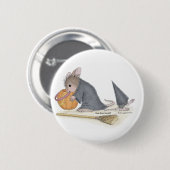 Badge Rond 5 Cm Maison-Souris Designs® - goupilles (Devant & derrière)