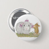 Badge Rond 5 Cm Maison-Souris Designs® - goupilles (Devant & derrière)