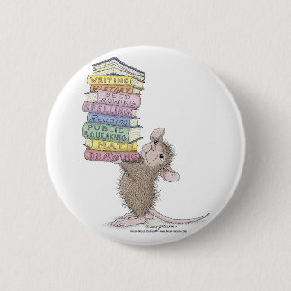 Badge Rond 5 Cm Maison-Souris Designs® - goupilles