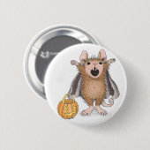Badge Rond 5 Cm Maison-Souris Designs® - goupilles (Devant & derrière)