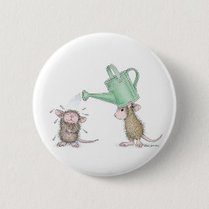 Badge Rond 5 Cm Maison-Souris Designs® - goupilles