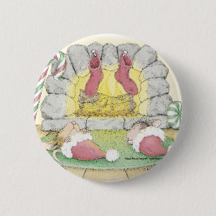 Badge Rond 5 Cm Maison-Souris Designs® - goupilles