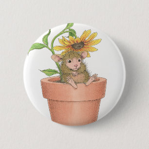 Badge Rond 5 Cm Maison-Souris Designs® - goupilles