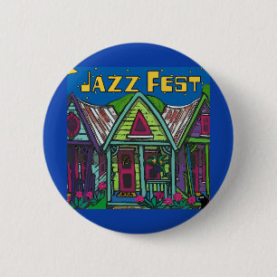 Badge Rond 5 Cm Maisons de la Fête du Jazz