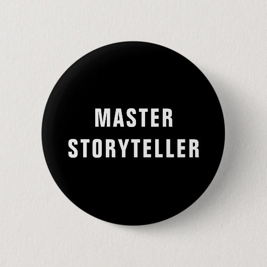Badge Rond 5 Cm Maître conteur - Gamemaster - Écrivain (Devant)
