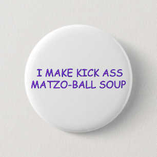 BADGE ROND 5 CM MAÎTRE DE MATZO-BALL