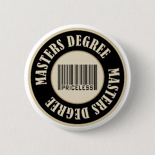 Badge Rond 5 Cm Maîtrise inestimable - customisé