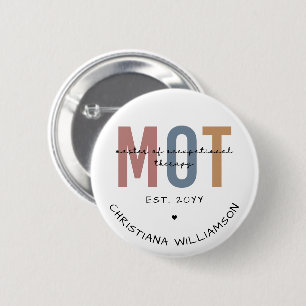 Badge Rond 5 Cm Maîtrise sur mesure de MdT en ergothérapie