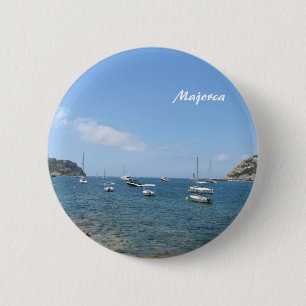 Badge Rond 5 Cm Majorque