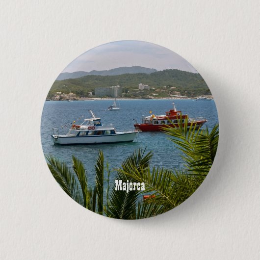 Badge Rond 5 Cm Majorque (Devant)