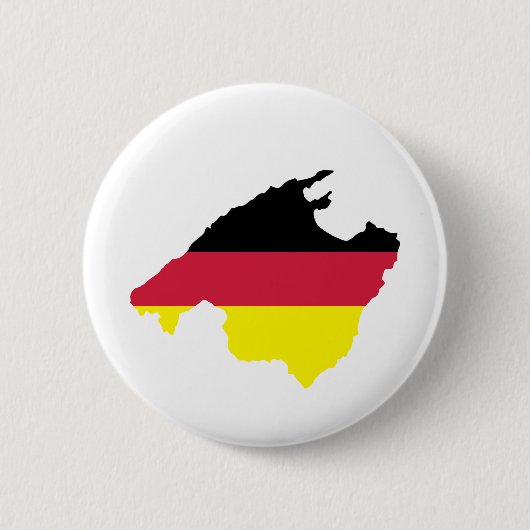 Badge Rond 5 Cm Majorque Allemagne (Devant)