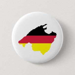 Badge Rond 5 Cm Majorque Allemagne