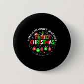 Badge Rond 5 Cm Making Memories Together Matching Squad Santa Elf (Devant)