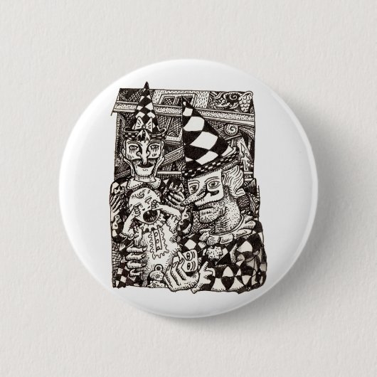 Badge Rond 5 Cm Making-of-the-man par Brian Benson (Devant)