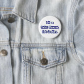 Badge Rond 5 Cm Maladie coeliaque...Pas des cotés (En situation)