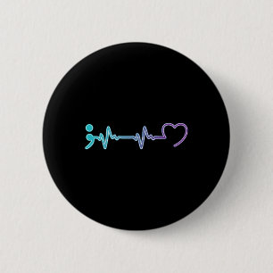Badge Rond 5 Cm Maladie de santé Prévention du suicide