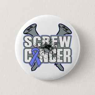 Badge Rond 5 Cm Maladie du cancer de l'oesophage