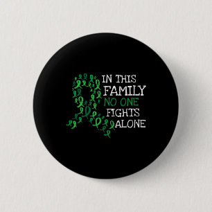 Badge Rond 5 Cm Maladie du rein Santé mentale Scoliosis Ribbon Awa