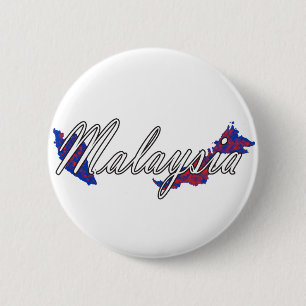 Badge Rond 5 Cm Malaisie