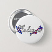 Badge Rond 5 Cm Malaisie (Devant & derrière)