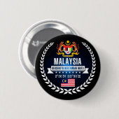 Badge Rond 5 Cm Malaisie (Devant & derrière)