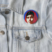 BADGE ROND 5 CM MALALA YOUSAFZAI (En situation)