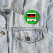 Badge Rond 5 Cm Malawi (En situation)