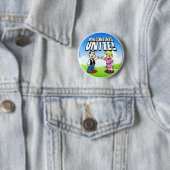 Badge Rond 5 Cm Malcontent Unite (En situation)