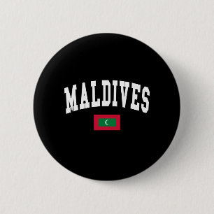 BADGE ROND 5 CM MALDIVES