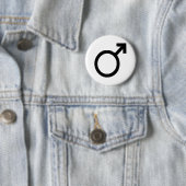 Badge Rond 5 Cm Mâle (En situation)