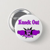 Badge Rond 5 Cm Malformation d'Arnold Chiari (Devant & derrière)