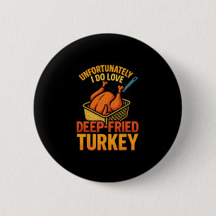 Badge Rond 5 Cm Malheureusement, j'aime plus le Tee de mème de din