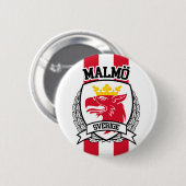 Badge Rond 5 Cm Malmö (Devant & derrière)